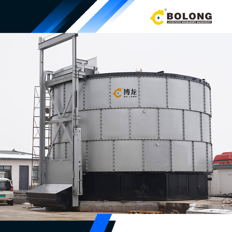 Efficient Chicken Manure Composting Tank:7-Day Aerobic Process