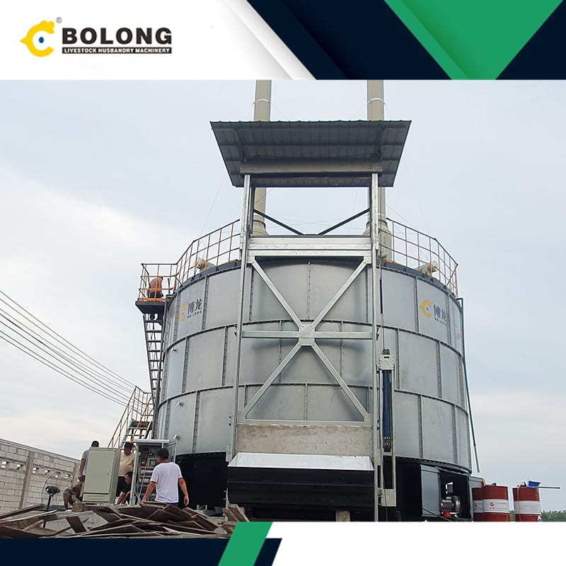 Chicken Manure to Organic Fertilizer: Industrial Deodorizing Fermentation Tank