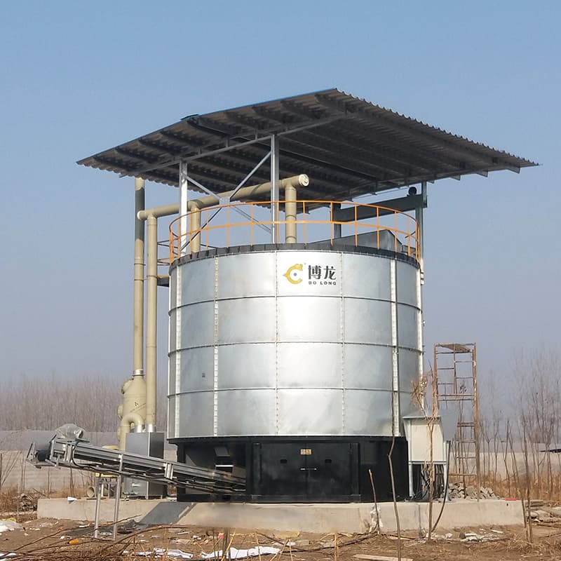 organic waste composting machine