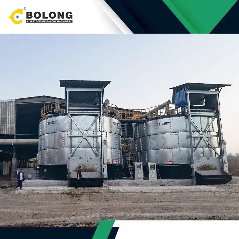 Why commercial fermentation tanks are the best choice for disposing chicken manure