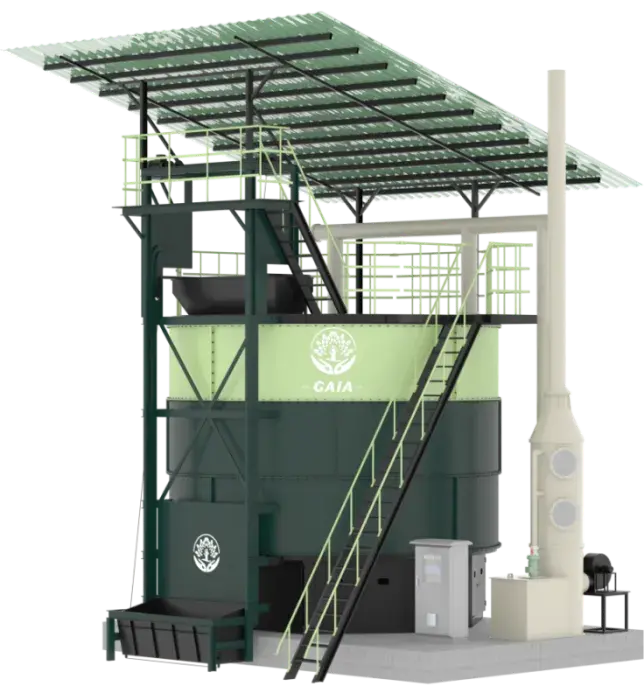 Large Scale Composting Machine