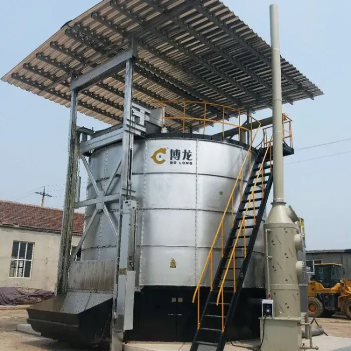 Organic Waste Composting Machine